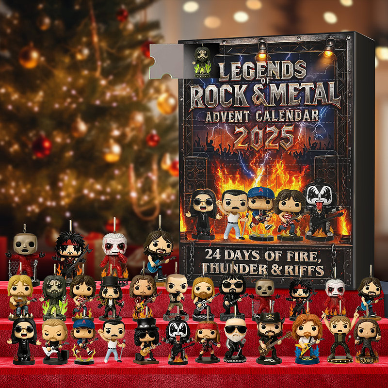 Calendario dell'Avvento Rock Legends 2025