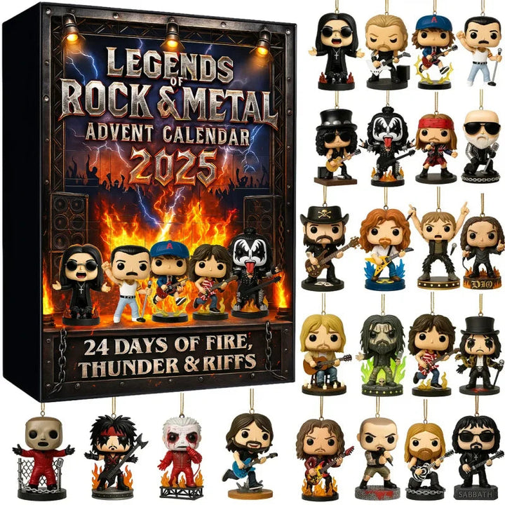 Calendario dell'Avvento Rock Legends 2025