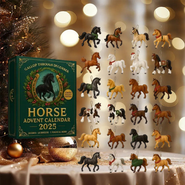 🐴 Galoppa attraverso dicembre – Calendario dell’Avvento Cavalli 2025