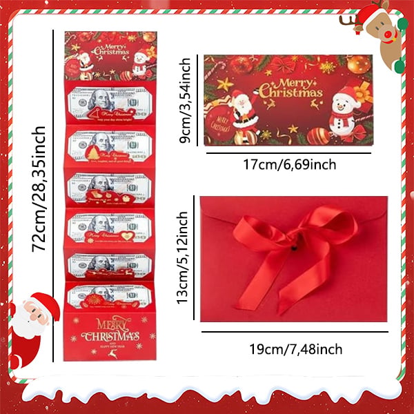 🎉Celebra e ama💗🎄Set di 3 buste regalo di Natale