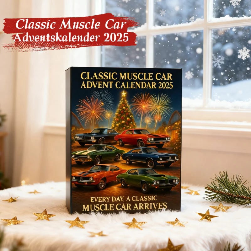 🎅🎄 Calendario dell’Avvento Auto Classiche Muscle Car 2025