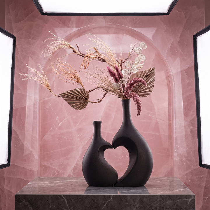 Decorative Resin Vase – Nordic Elegance