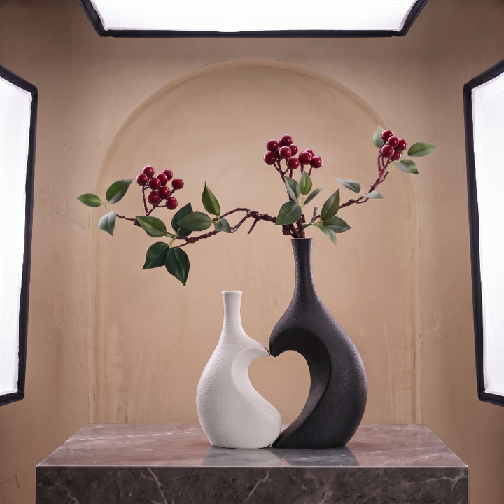Decorative Resin Vase – Nordic Elegance