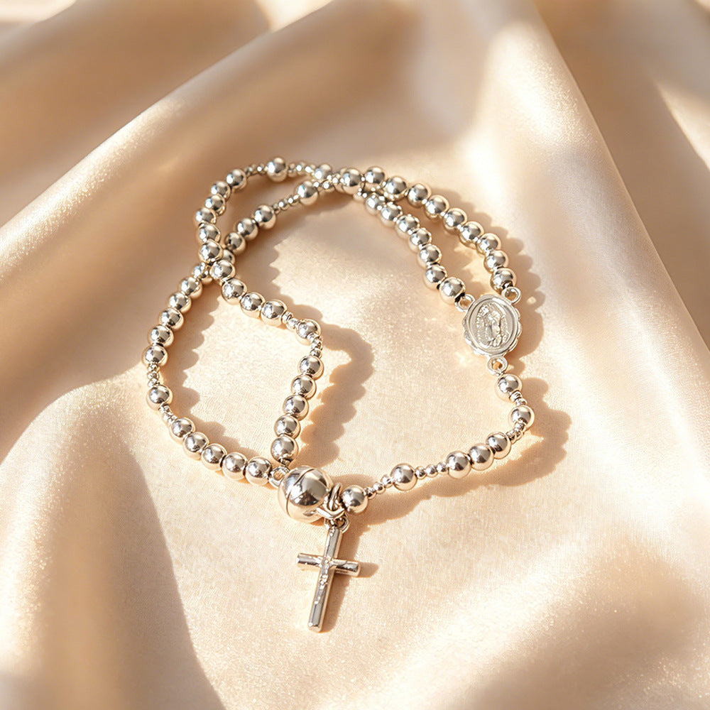 Trendy Prayer Bead Bracelet