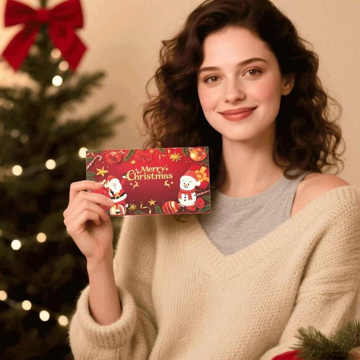 🎉Celebra e ama💗🎄Set di 3 buste regalo di Natale