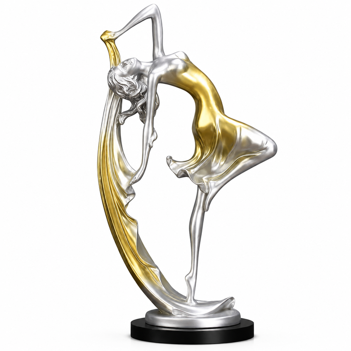Figurine de Danseuse – Sculpture Artistique en Résine