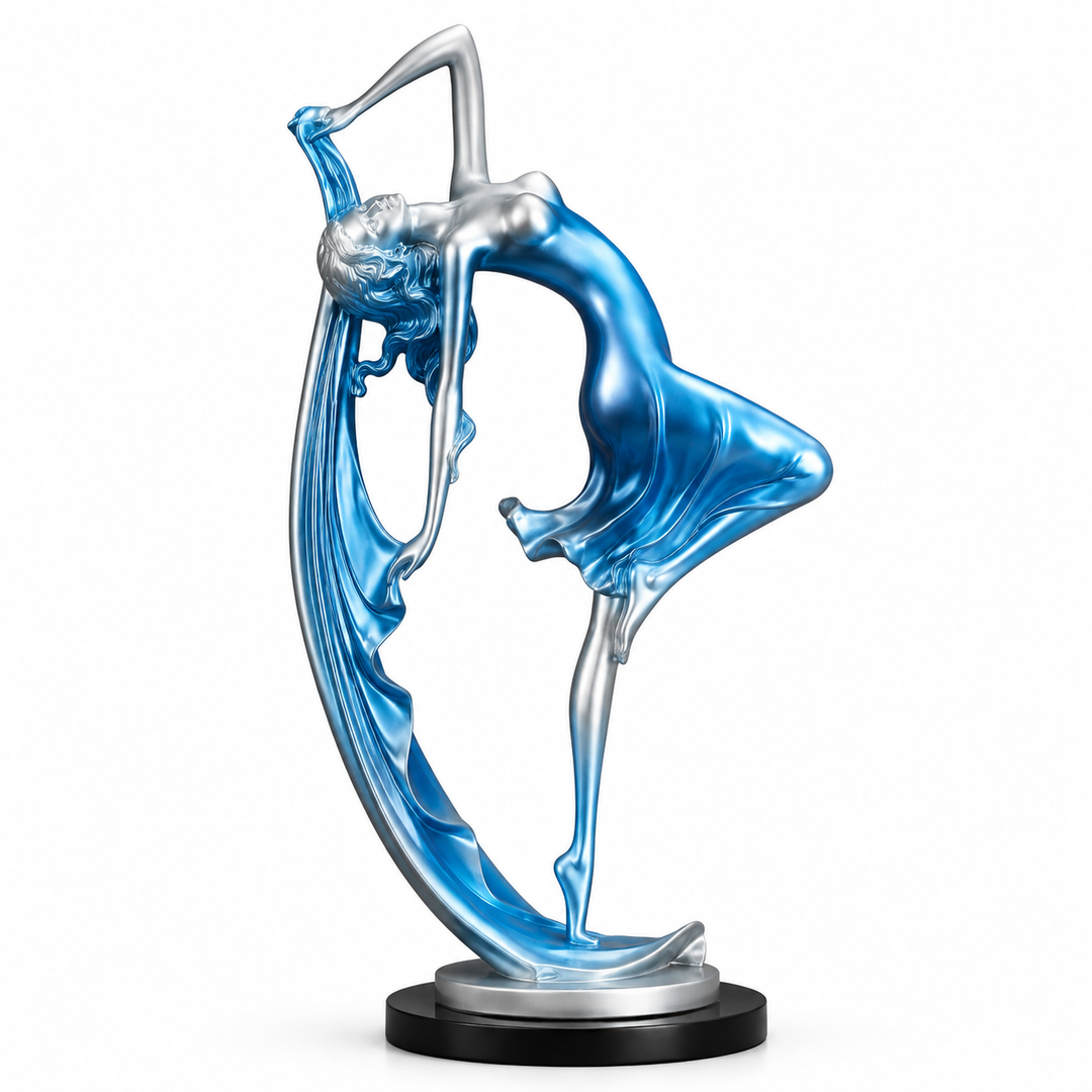 Figurine de Danseuse – Sculpture Artistique en Résine