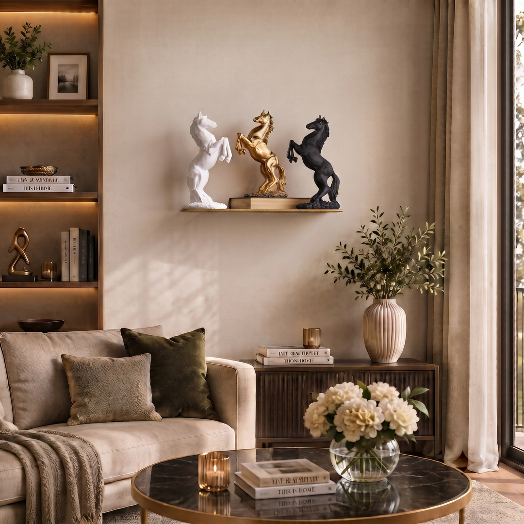 Resin Horse Statue – Artistic Decor