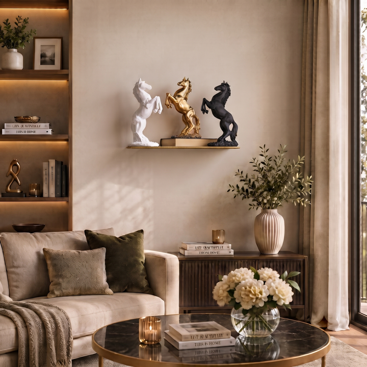 Resin Horse Statue – Artistic Decor