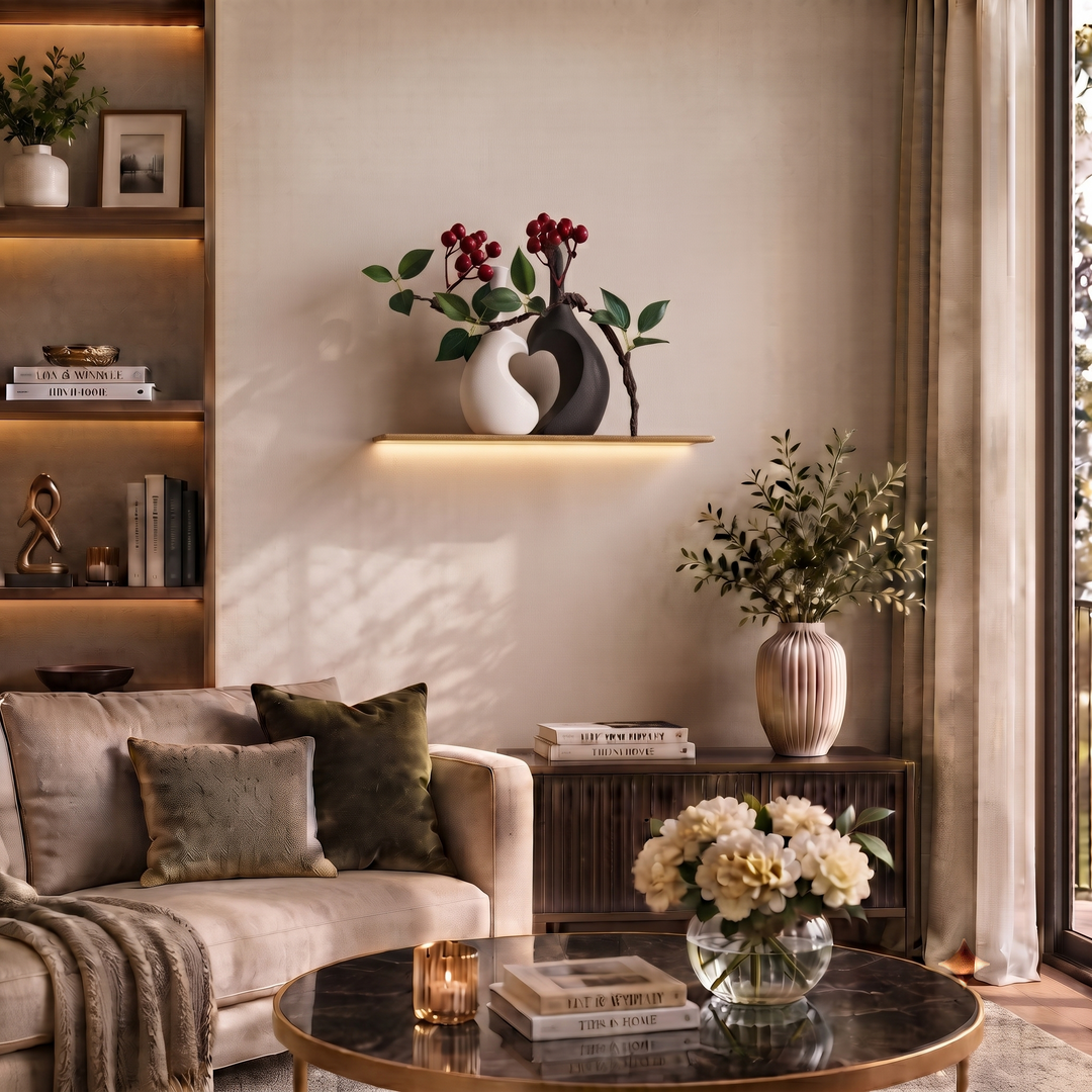 Decorative Resin Vase – Nordic Elegance