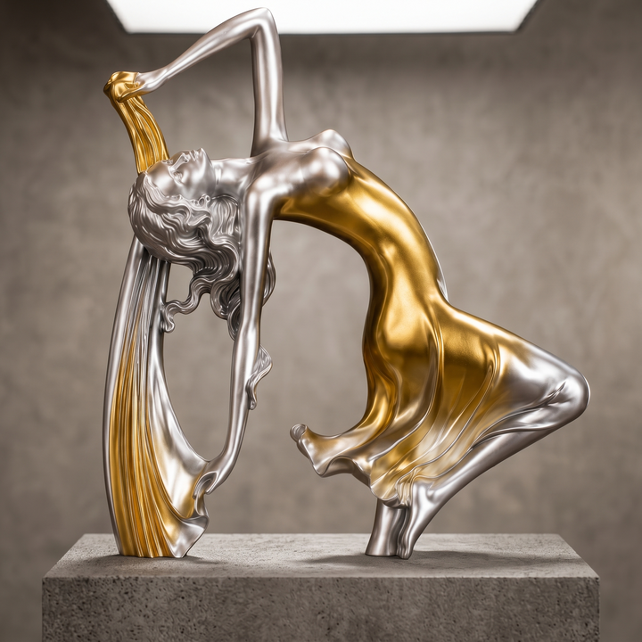 Figurine de Danseuse – Sculpture Artistique en Résine