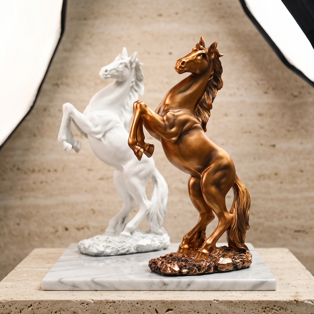 Statue Cheval en Résine – Décoration Artistique
