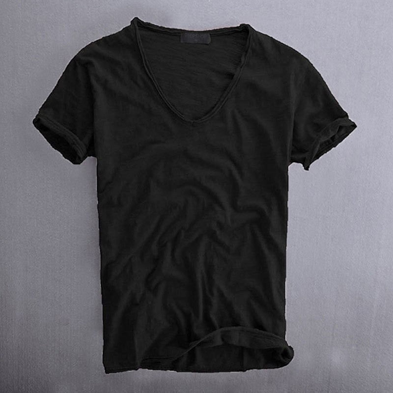 T-shirt en coton biologique à coupe décontractée pour homme