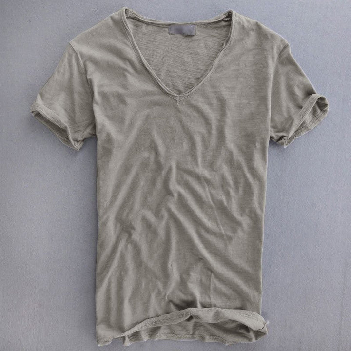 T-shirt en coton biologique à coupe décontractée pour homme