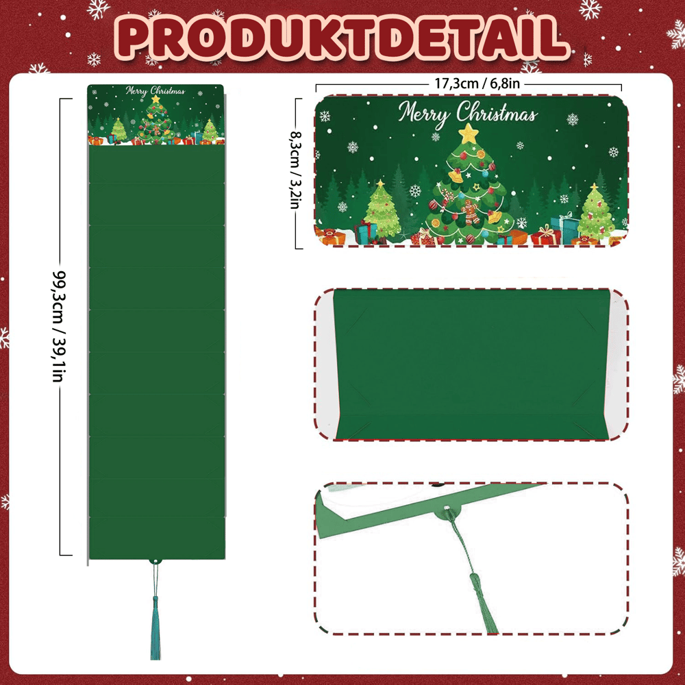 🎉Celebra e ama💗🎄Set di 3 buste regalo di Natale