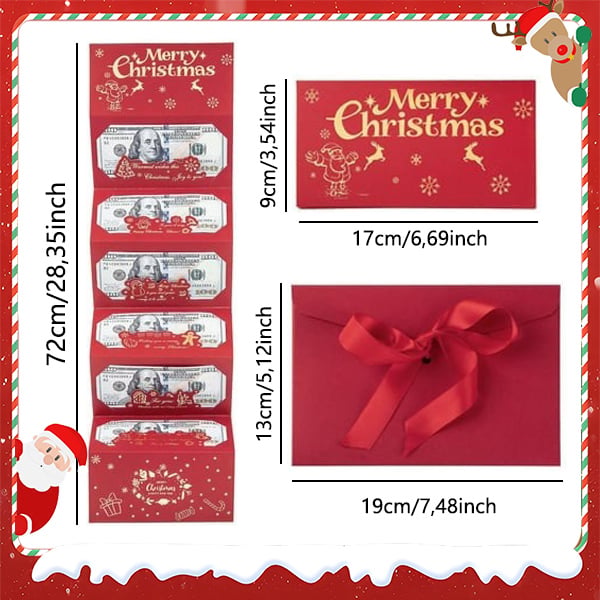 🎉Celebra e ama💗🎄Set di 3 buste regalo di Natale